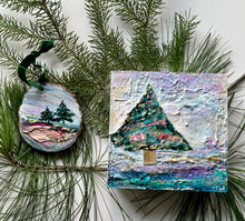 Northern Light Winter Painting #1