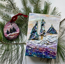 Northern Light Winter Painting #4