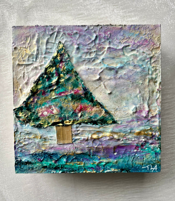 Northern Light Winter Painting #1