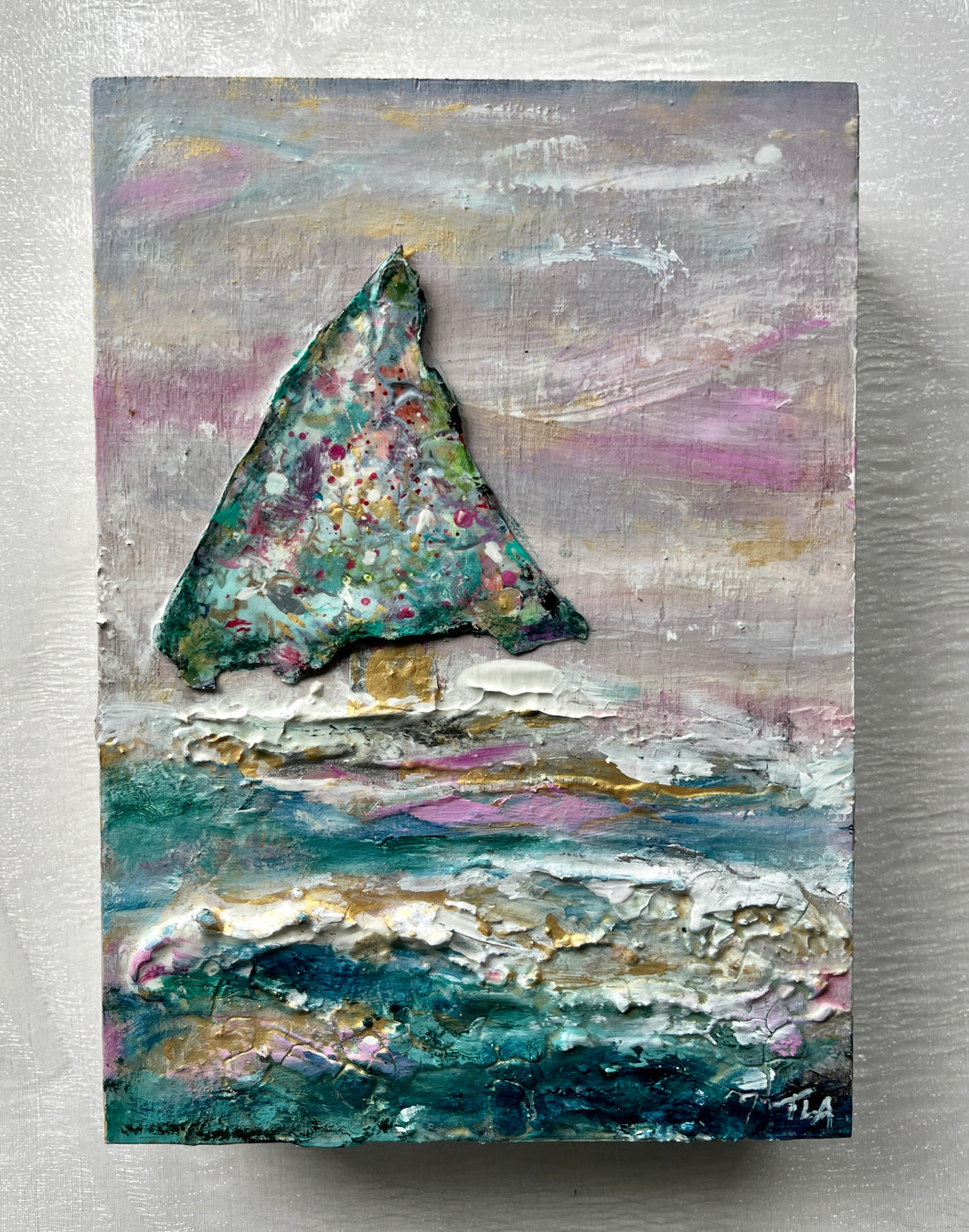 Northern Light Winter Painting #3