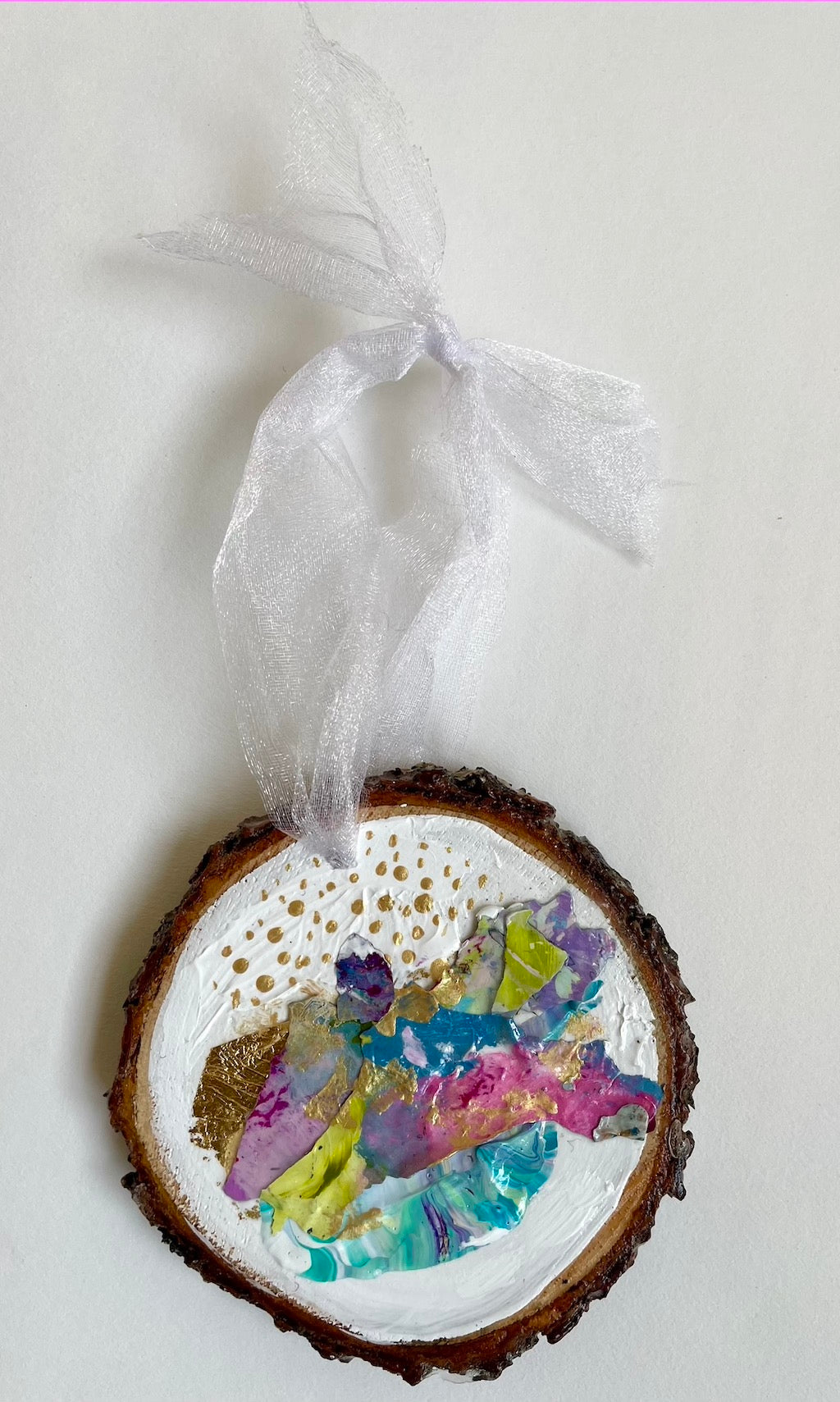 Textured Cheer Ornament No. 2