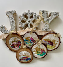 Textured Cheer Ornament No. 1
