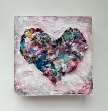 Textured Heart #1 - 5x5