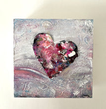 Textured Heart #7 - 5x5