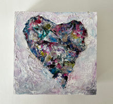 Textured Heart #9 - 5x5