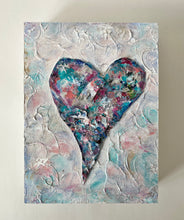 Textured Heart #6 - 6X8