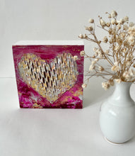 Textured Heart #18 - 4x4