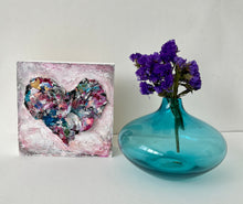 Textured Heart #1 - 5x5