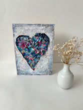 Textured Heart #4 - 5x7