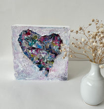 Textured Heart #9 - 5x5